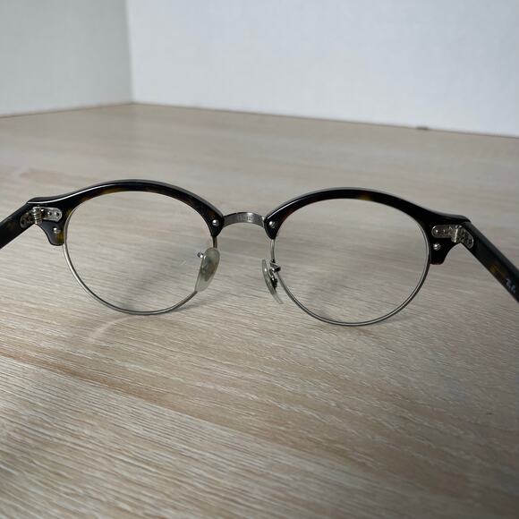 Ray-Ban RB4246-V 2012 Eyeglasses Round Clubmaster Tortoise FRAMES 49-19-140 READ - Picture 5 of 11